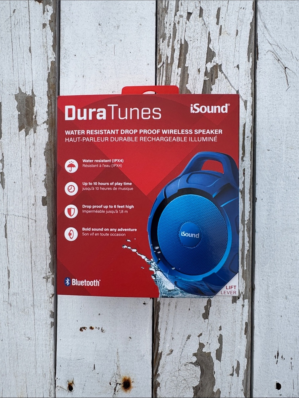 I Sound Dura Tunes Bluetooth Speaker NWT